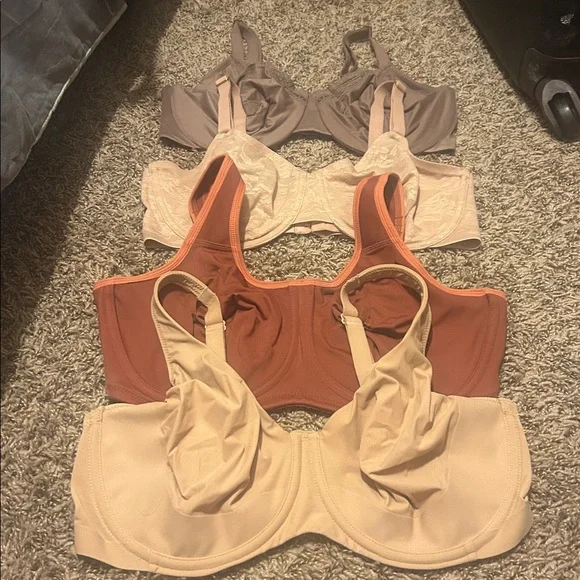 Wacoal Women's Bras in Tan, Brown, and Cream - Picture 1 of 5